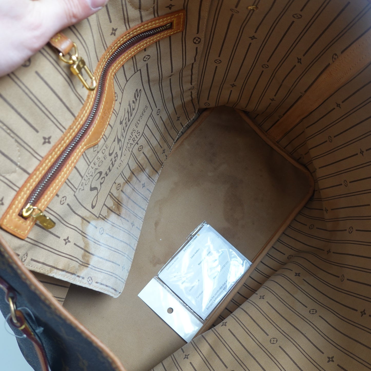 Louis Vuitton Neverfull GM Large Monogram Tote Bag