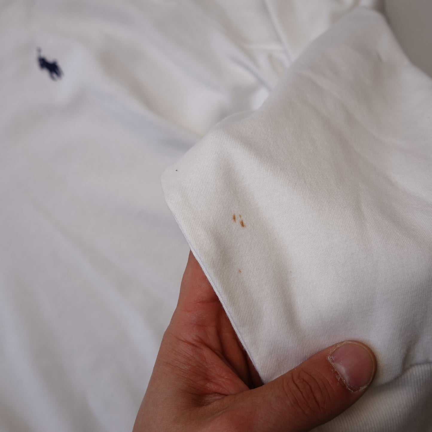 Polo RL White Turtleneck - Size XL