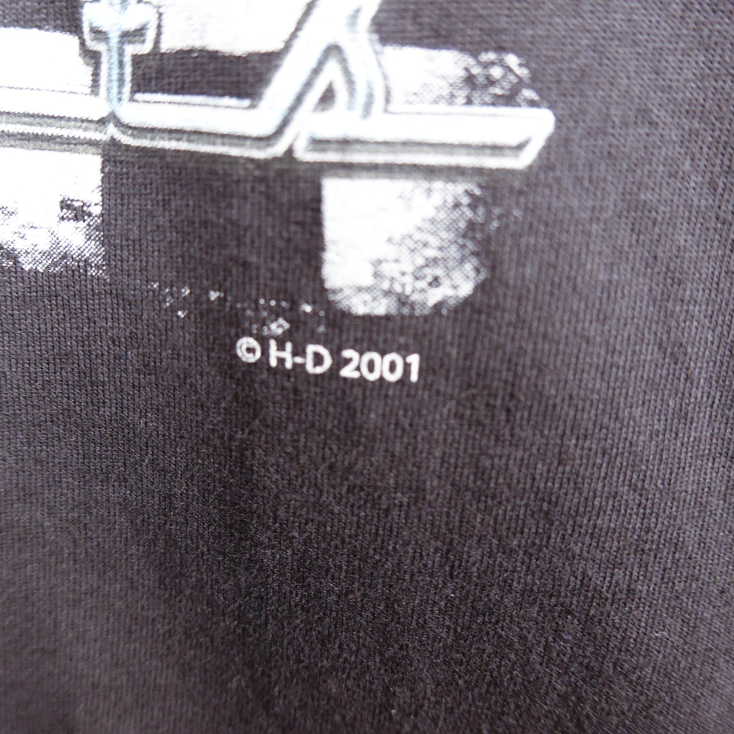 2001 Harley Davidson Tee - Size M