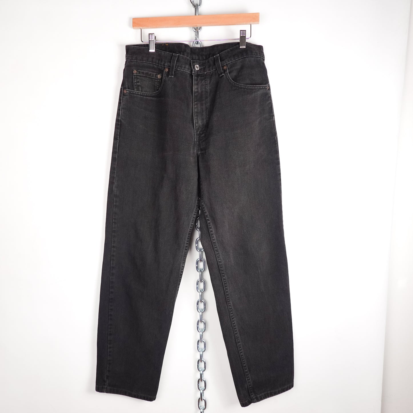 Vintage Levis 550 Black Pant - Size 32