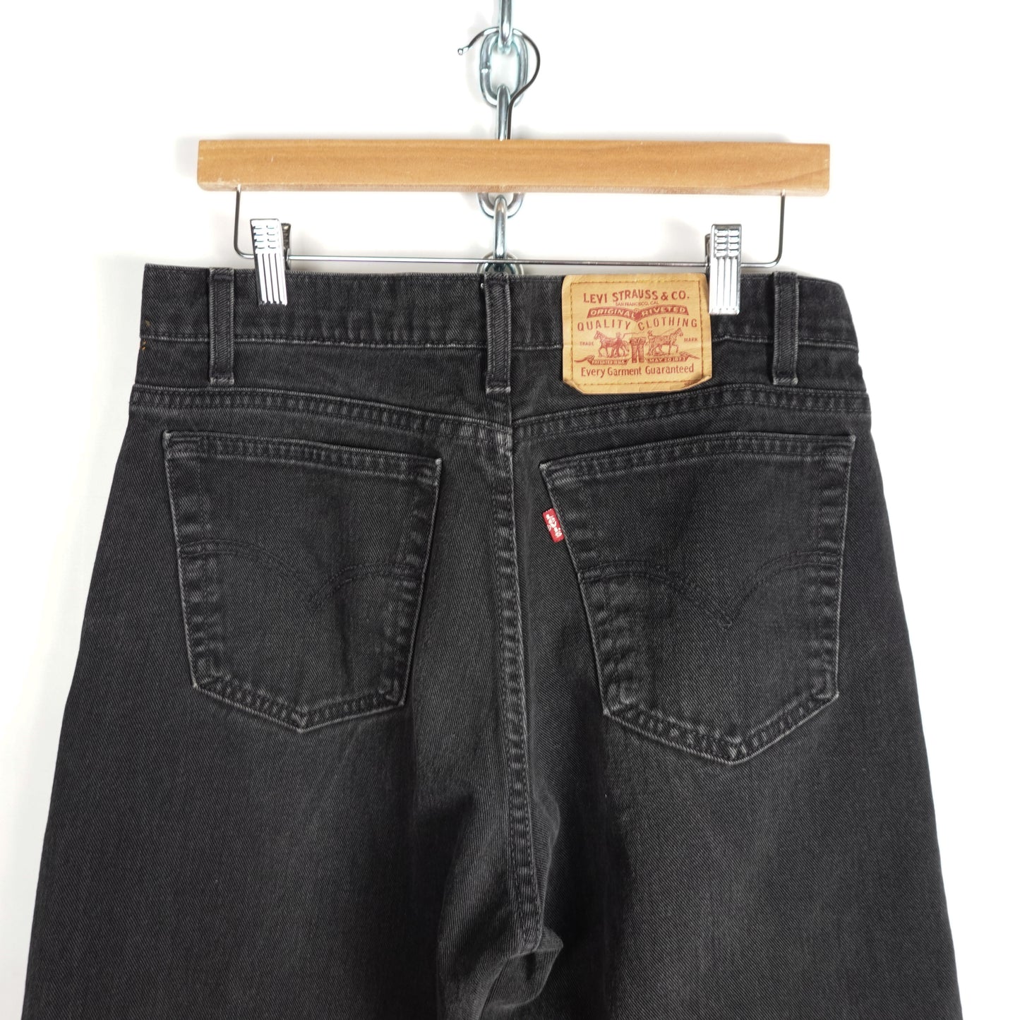 Vintage Levis 550 Black Pant - Size 32