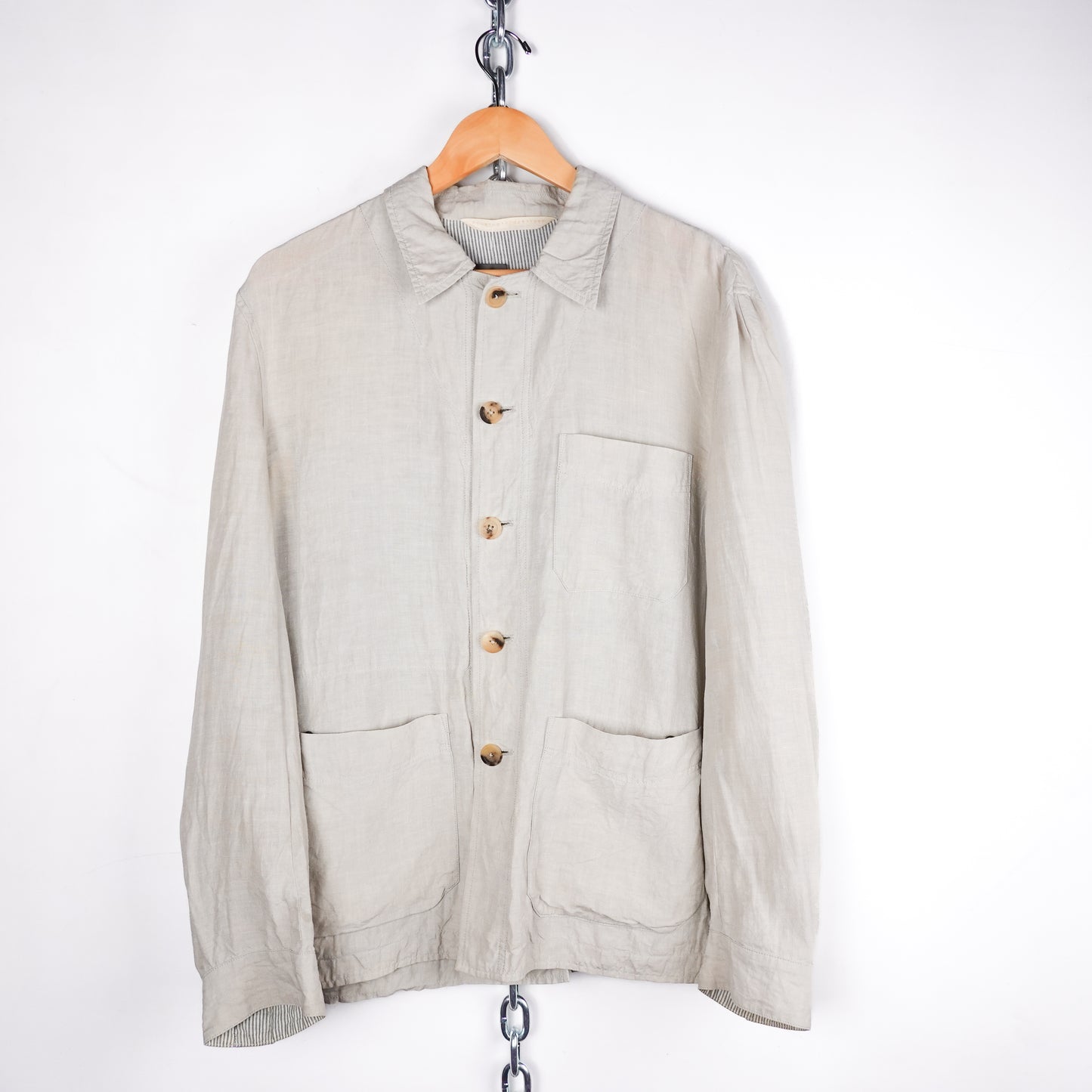 Forme 33204322896 Linen Button Up - Size M