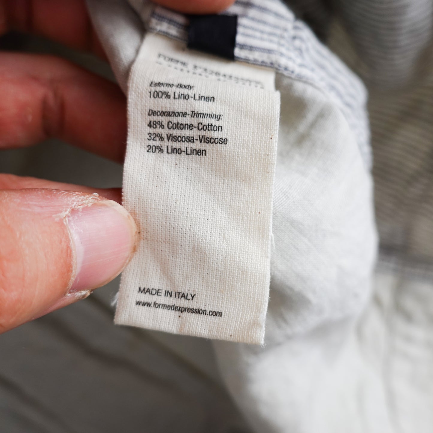 Forme 33204322896 Linen Button Up - Size M