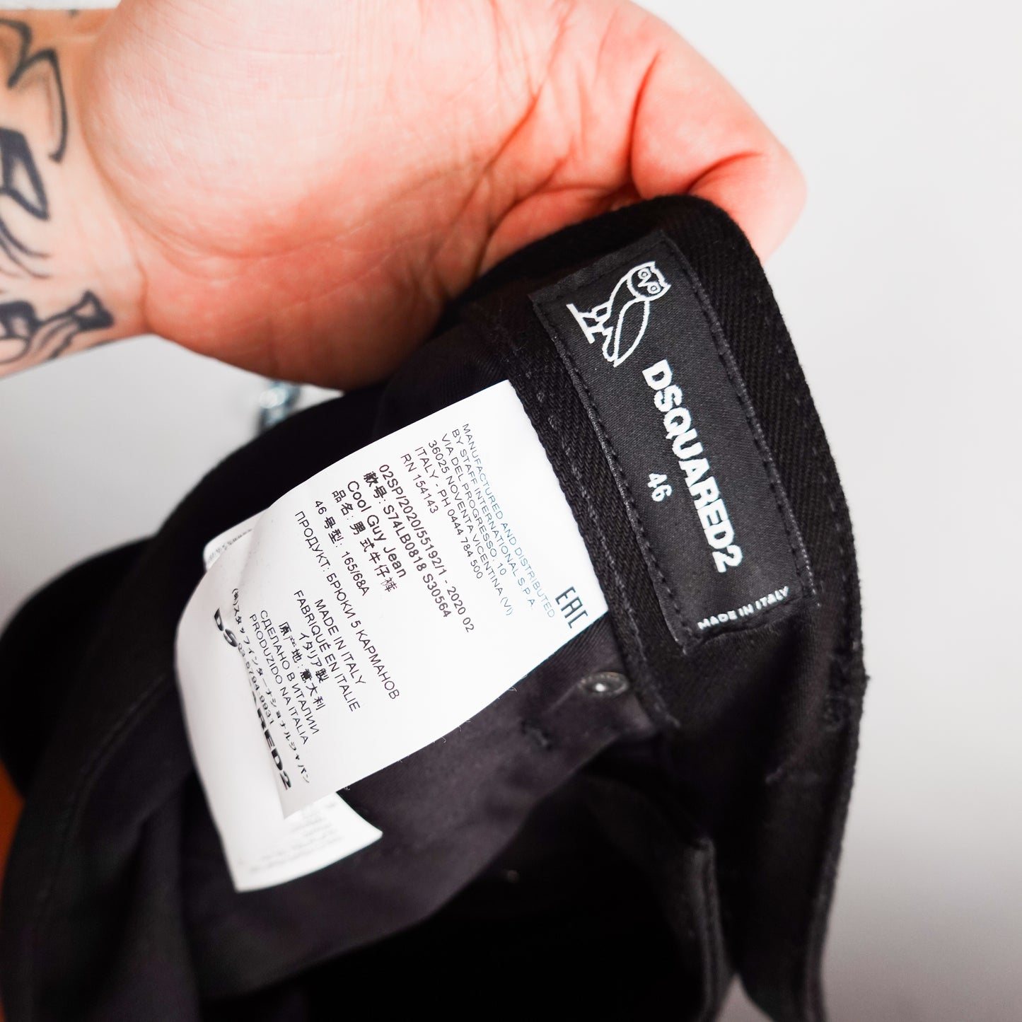 OVO x DSquared2 Cool Guy Pant - Size 32