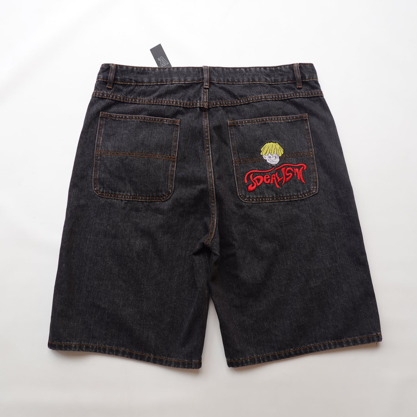 Idealism Baggy Denim Shorts - Size XL