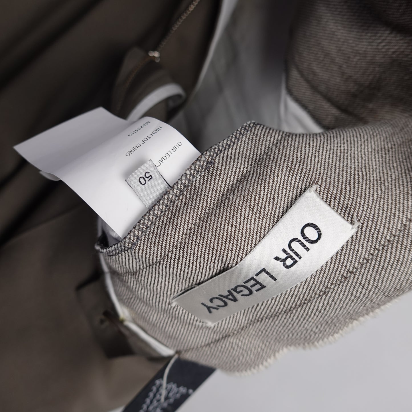 Our Legacy High Top Chino Pant - Size 50