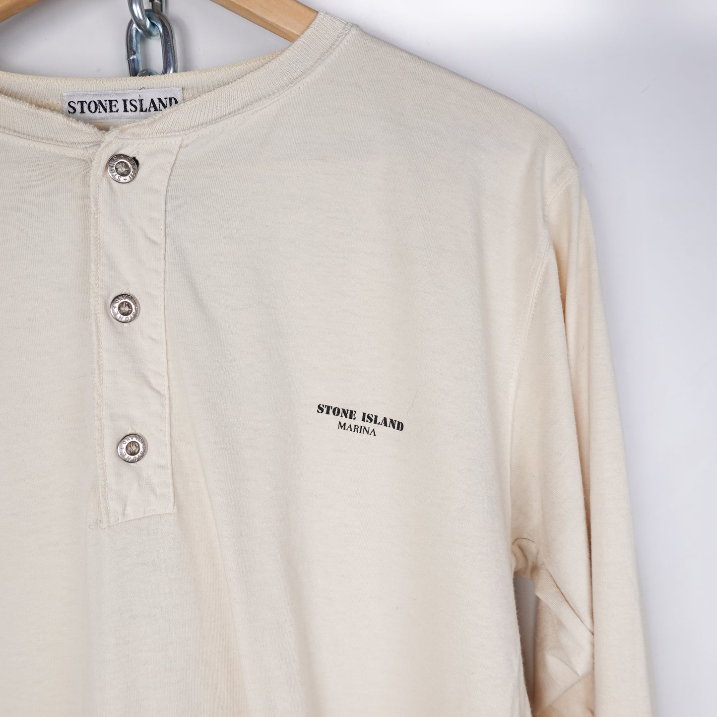 Vintage Stone Island Marina Long Sleeve Shirt - Size S