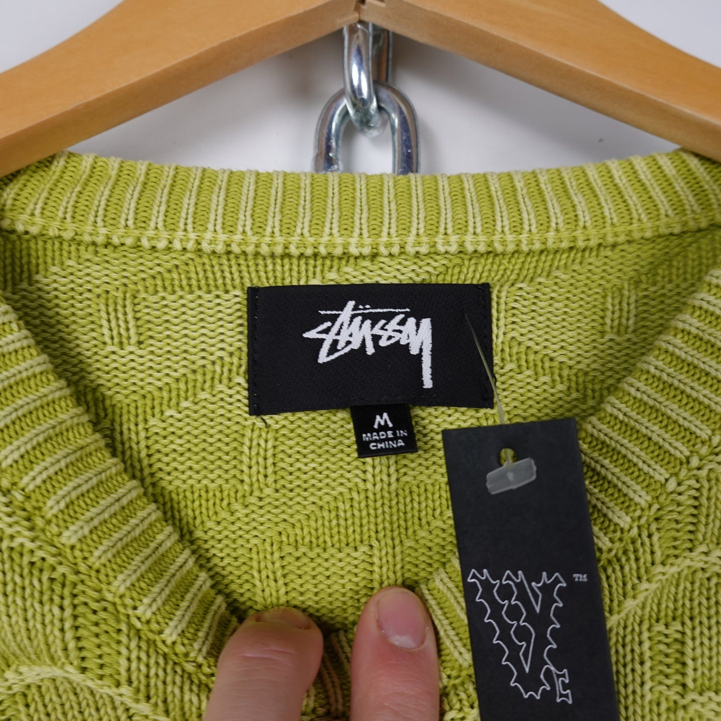 Stussy Strand Knit Sweater - Size M