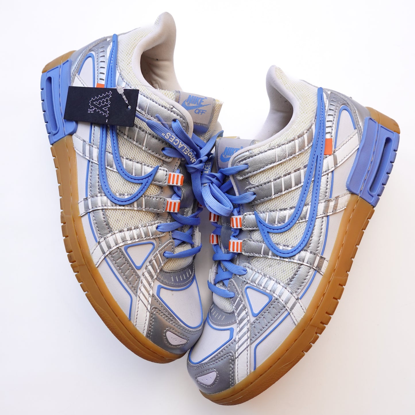 Nike Off-White UNC Rubber Dunk - Size 10.5