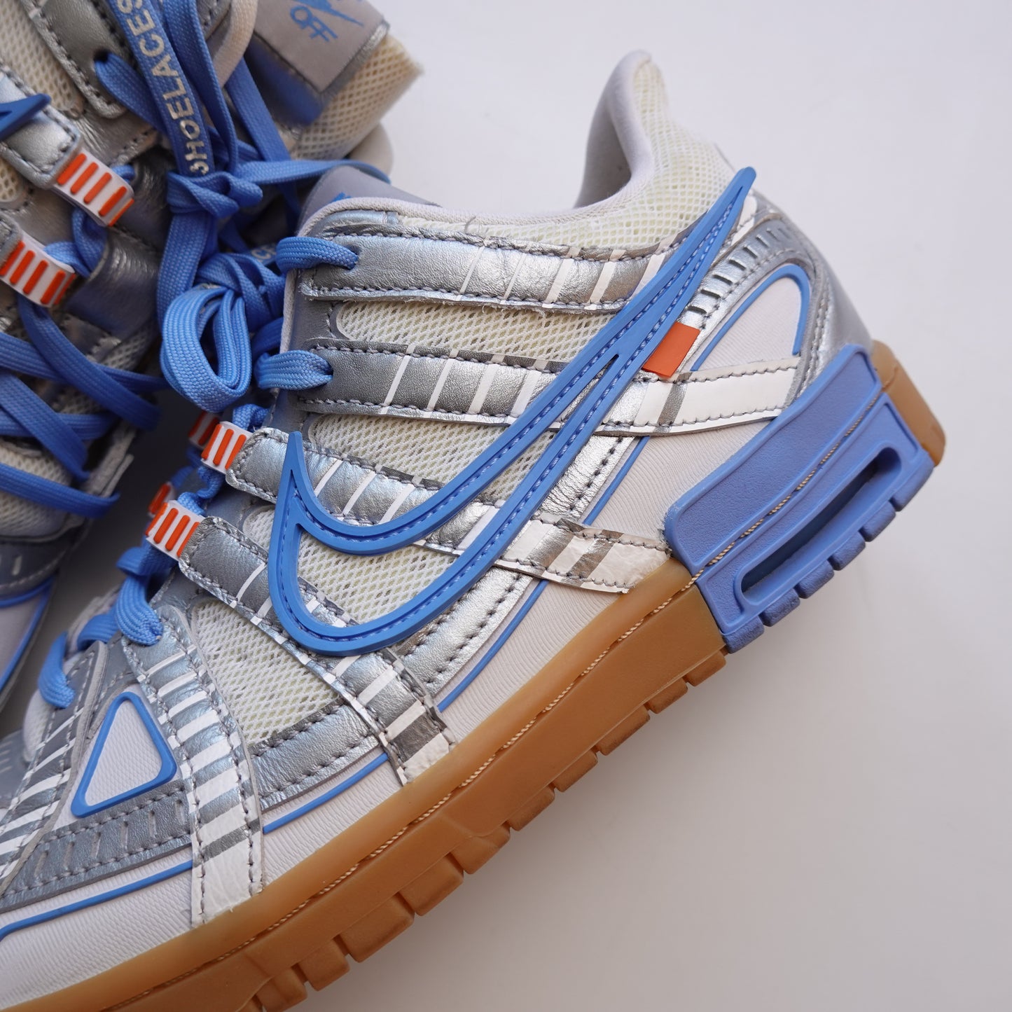 Nike Off-White UNC Rubber Dunk - Size 10.5