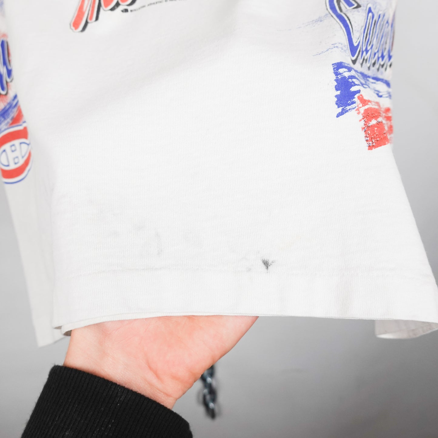 1993 Montreal Canadiens Goalie Tee - Size S