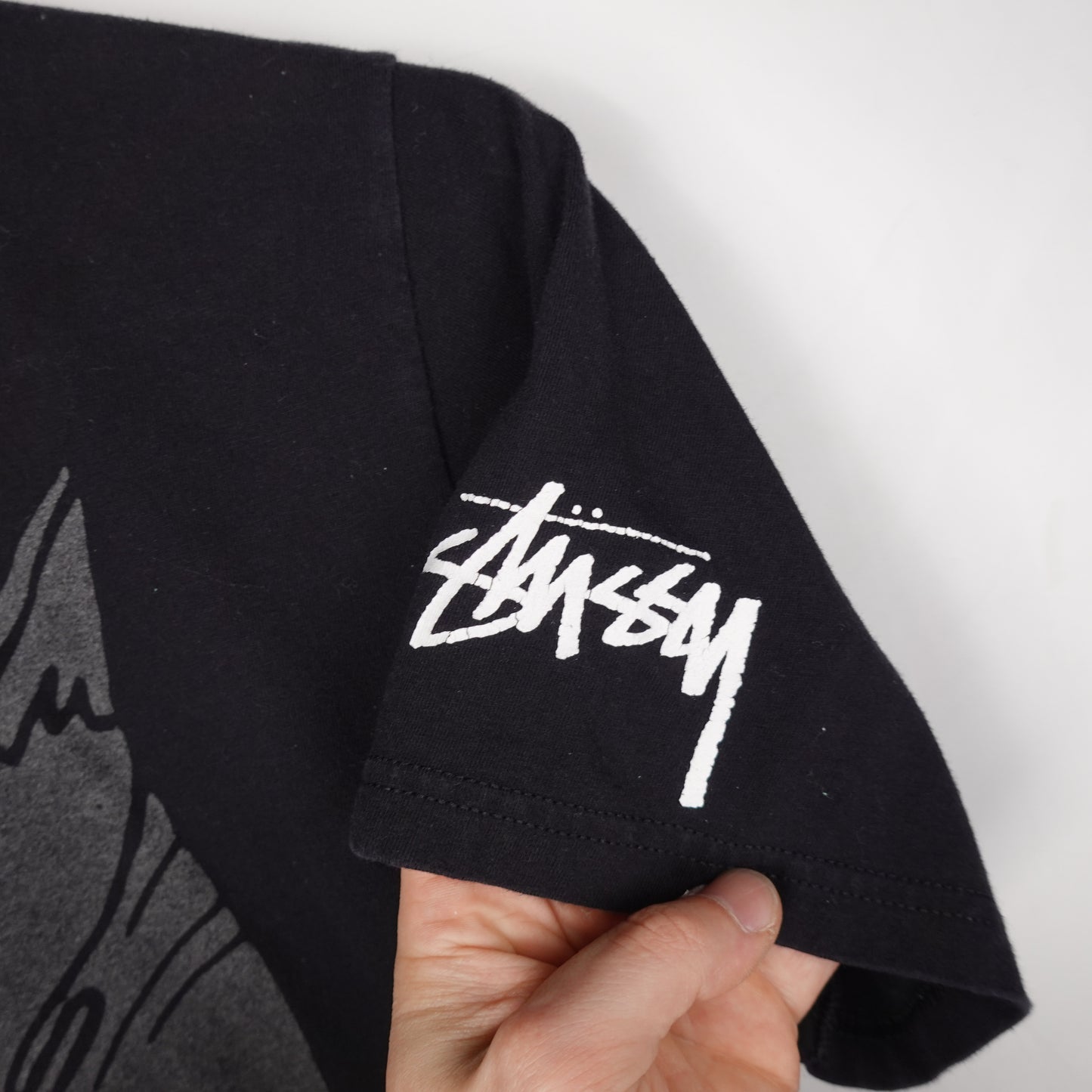 Stussy Cat 8-Ball Tee - Size S