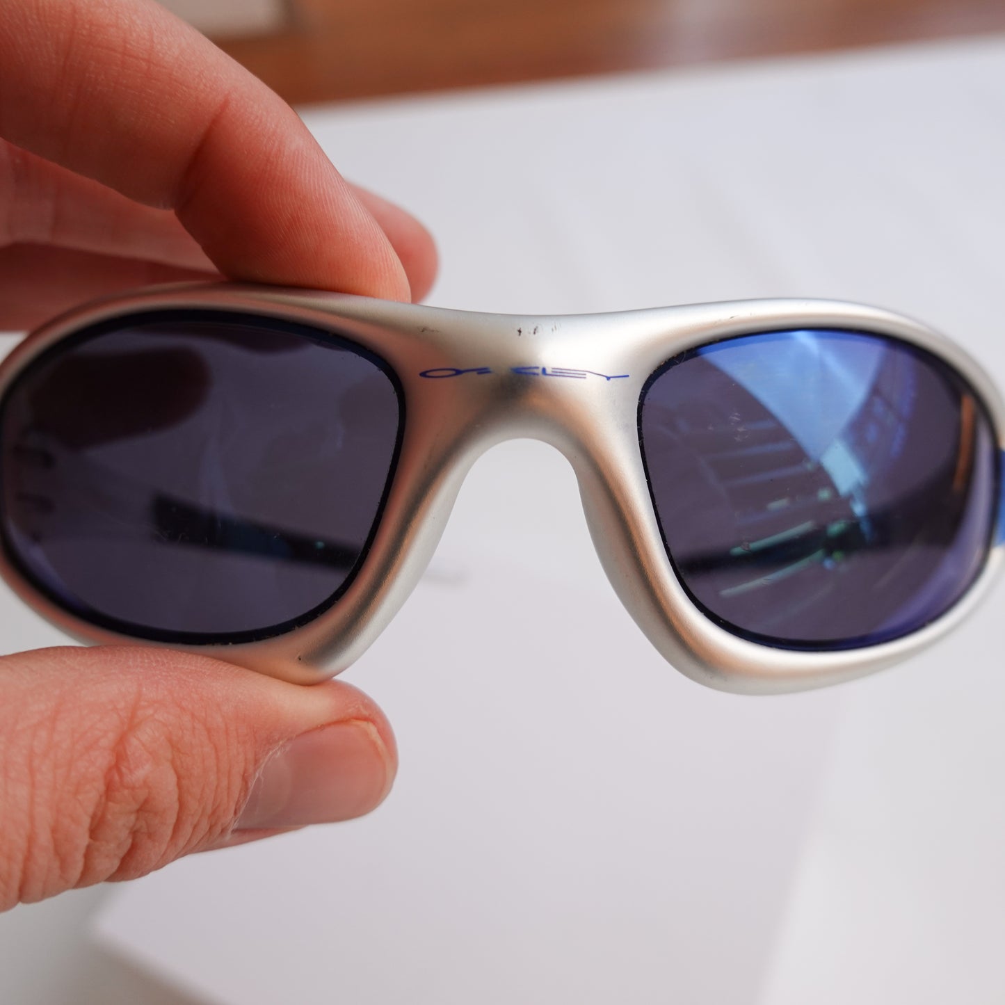 Archive Oakley Straight Jacket Flame Sunglasses