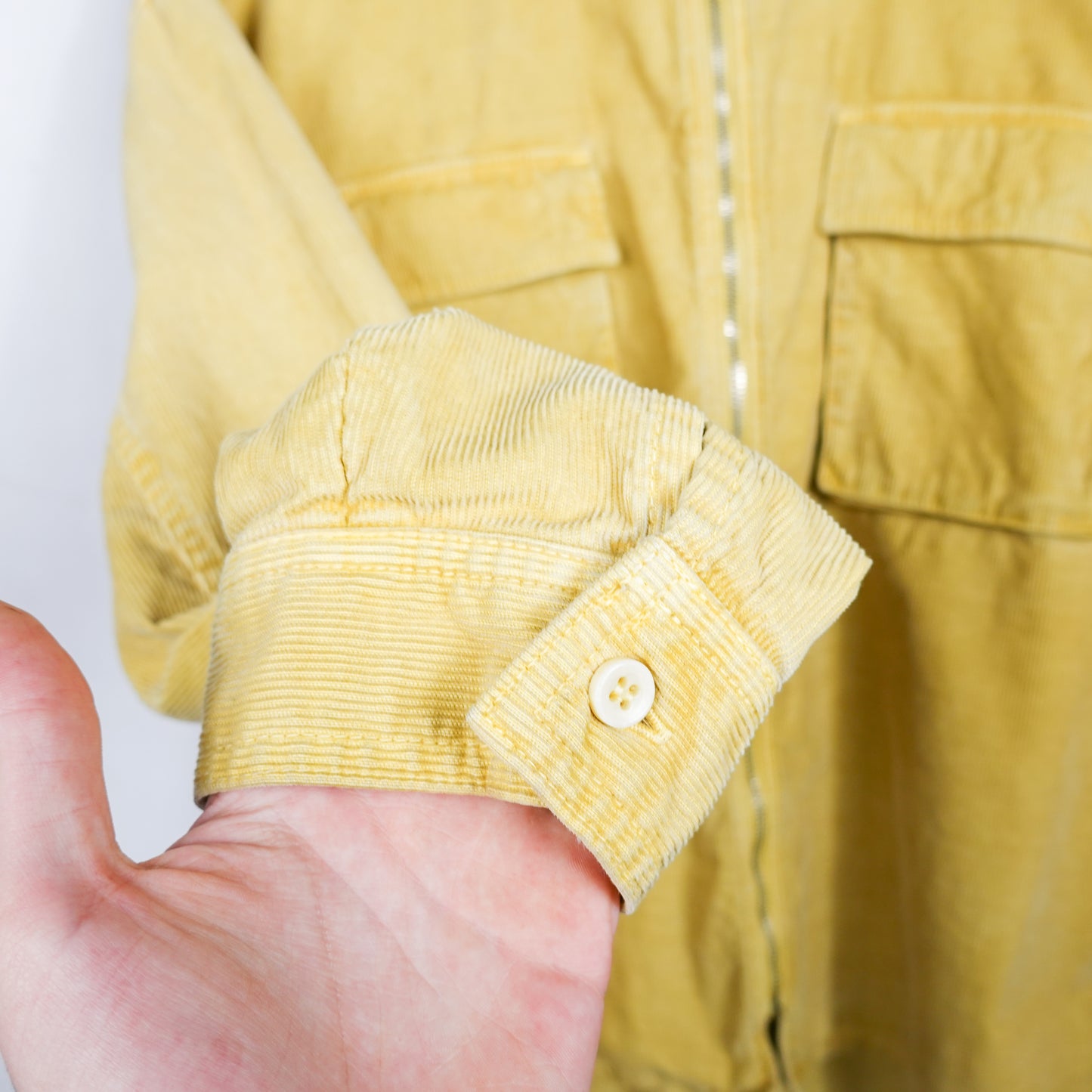 Cav Empt Corduroy Zip Up Jacket - Size M