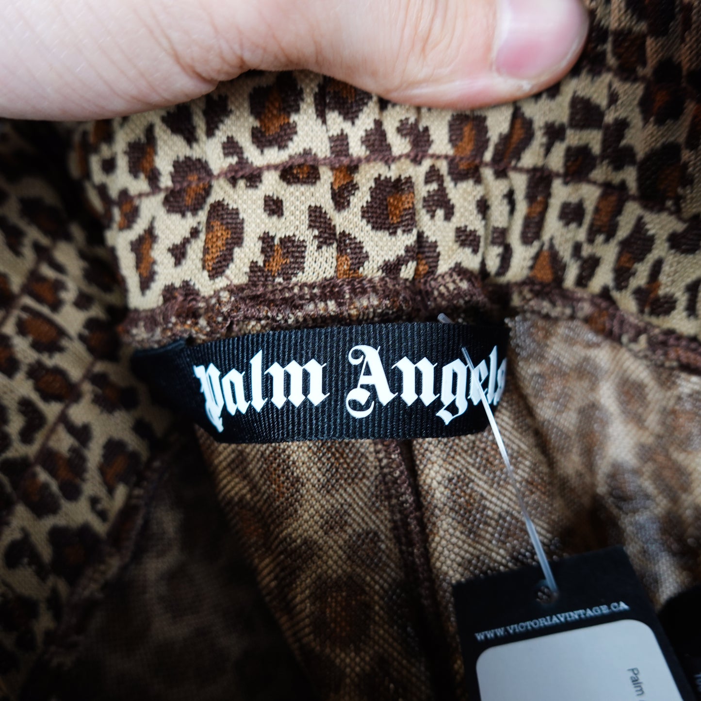 Palm Angels Cheetah Print Track Pant - Size S