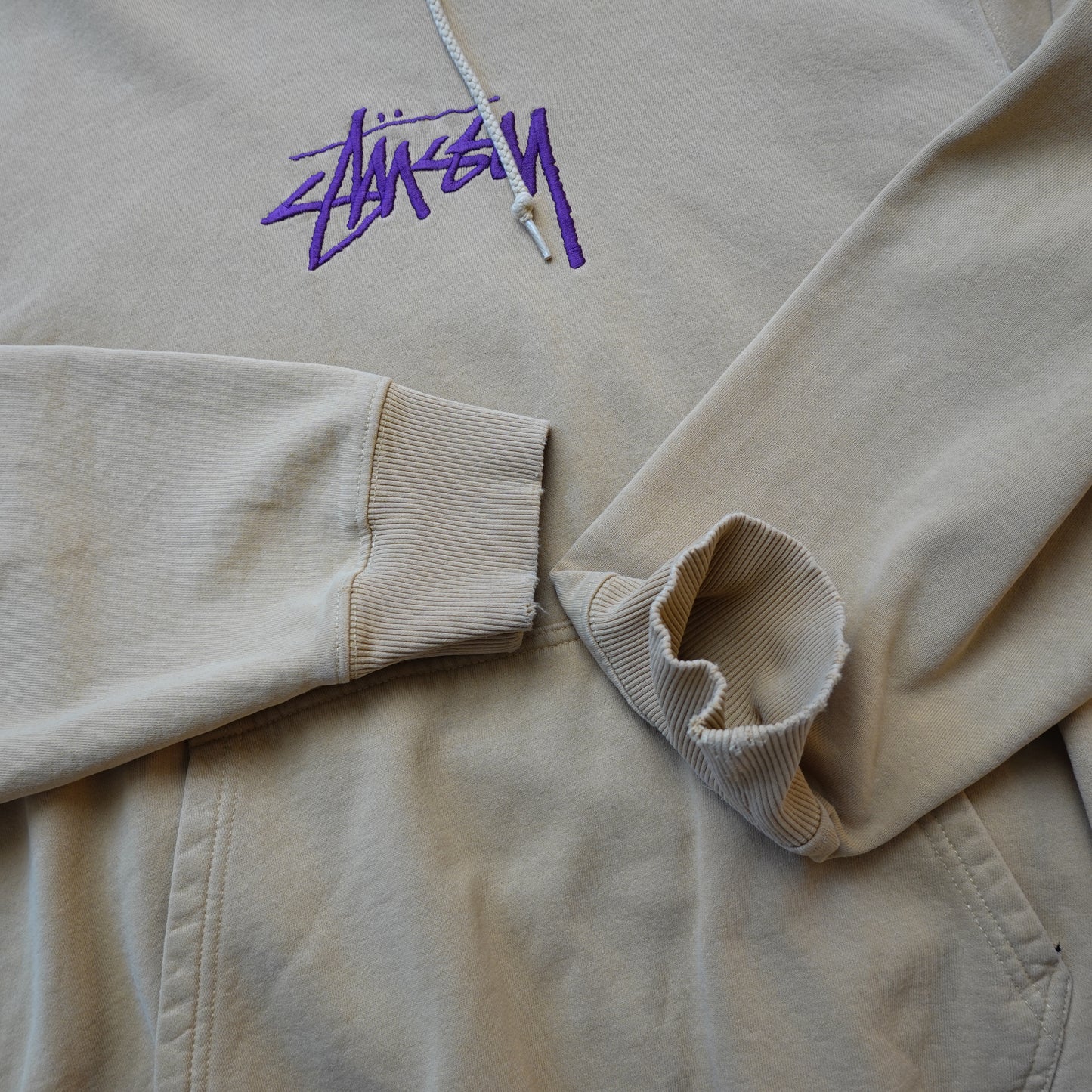 Stussy Mustard Hoodie - Size XL