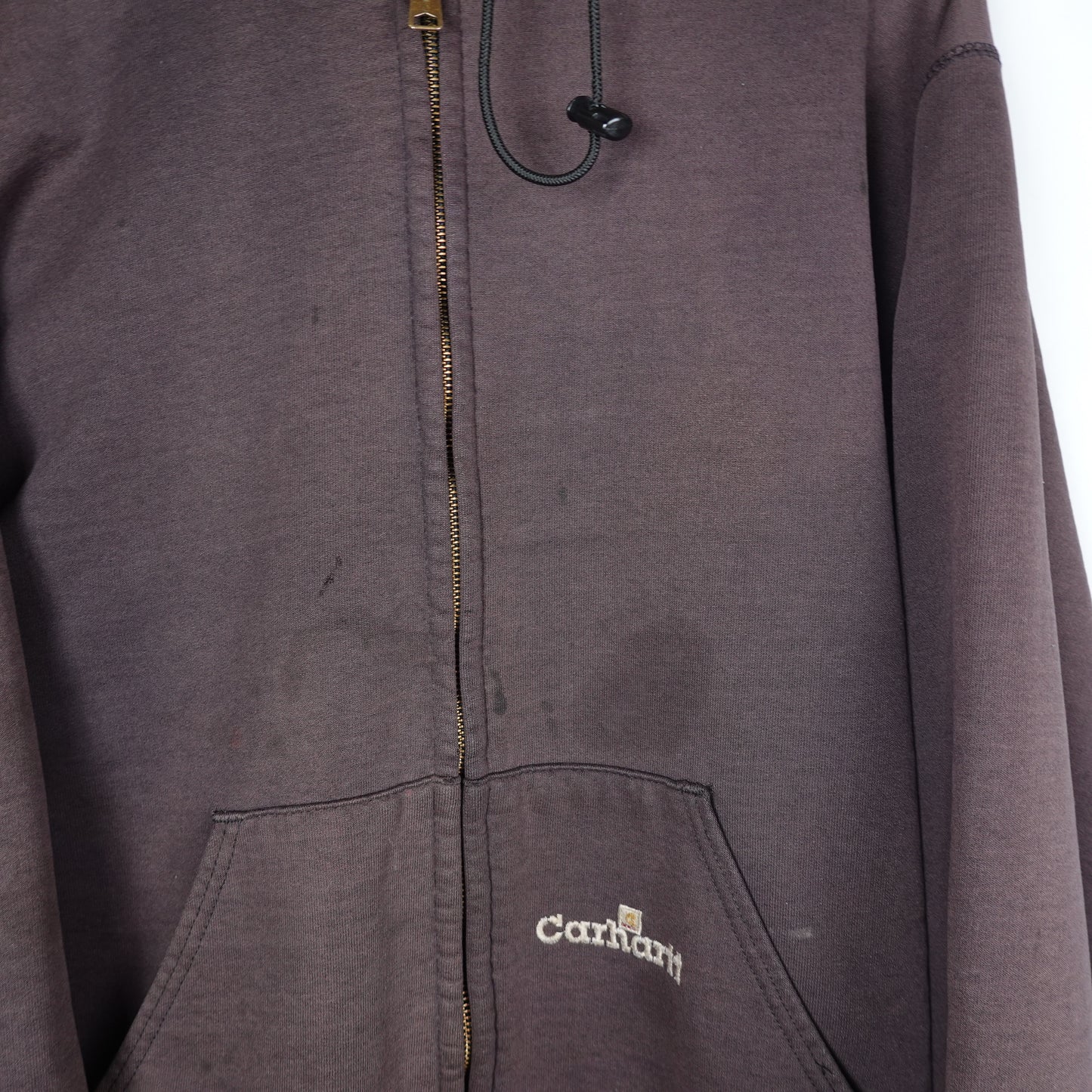 Vintage Carhartt Thermal Zip Hoodie - Size L