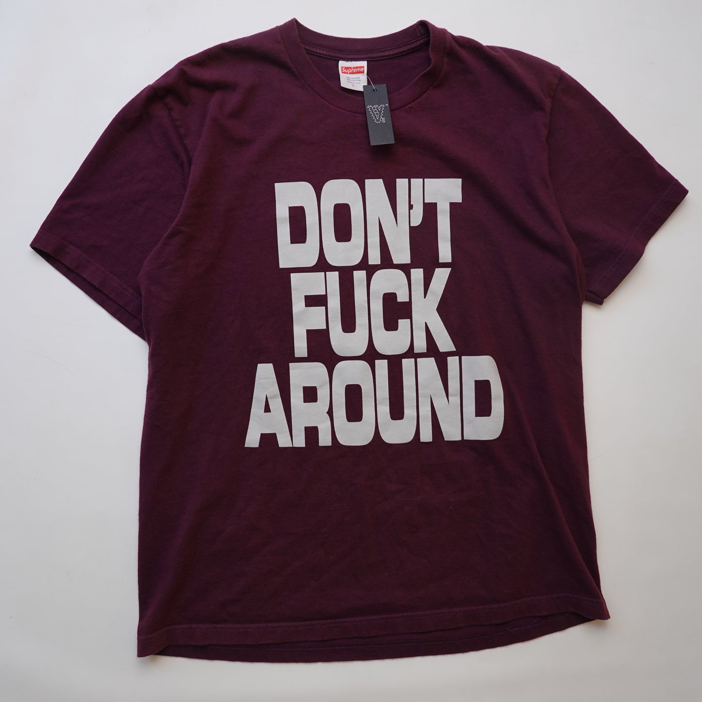 Supreme Don’t F*** Around Tee - Size L