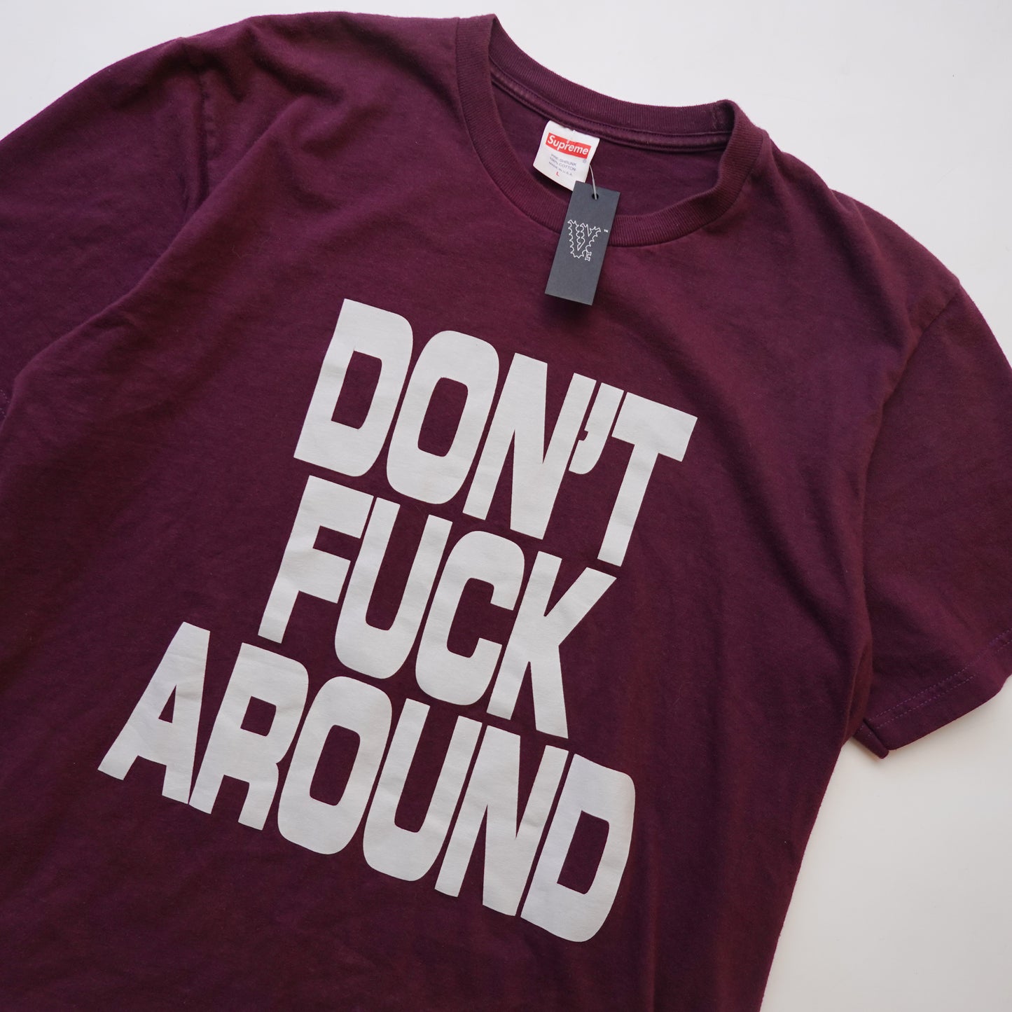 Supreme Don’t F*** Around Tee - Size L