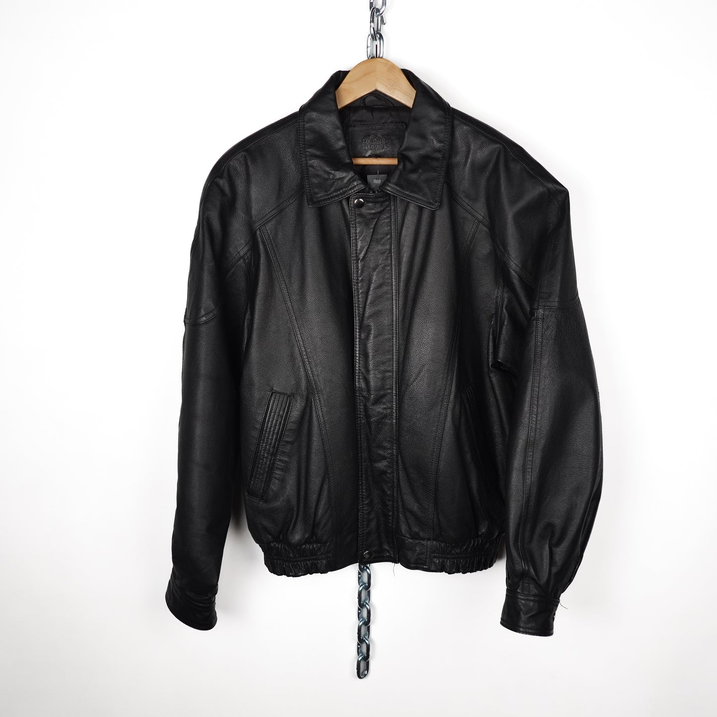 Vintage Denver Hayes Leather Jacket - Size L