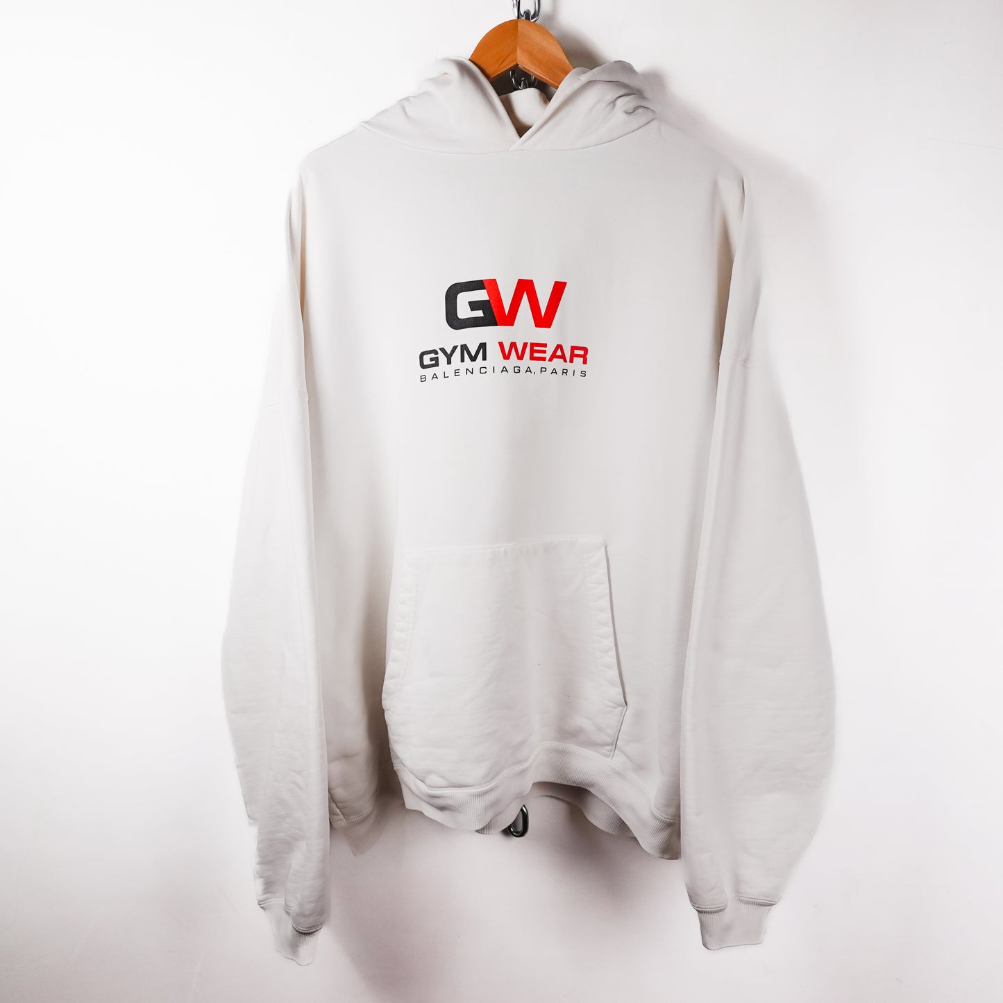 Balenciaga Gym Wear Oversized Hoodie - Size M