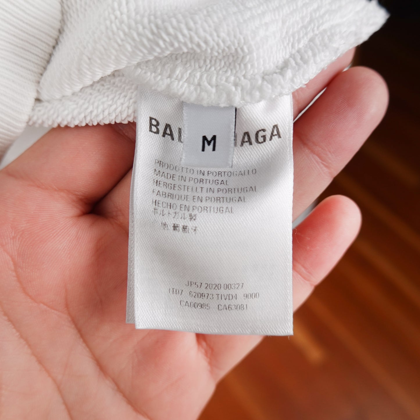 Balenciaga Gym Wear Oversized Hoodie - Size M