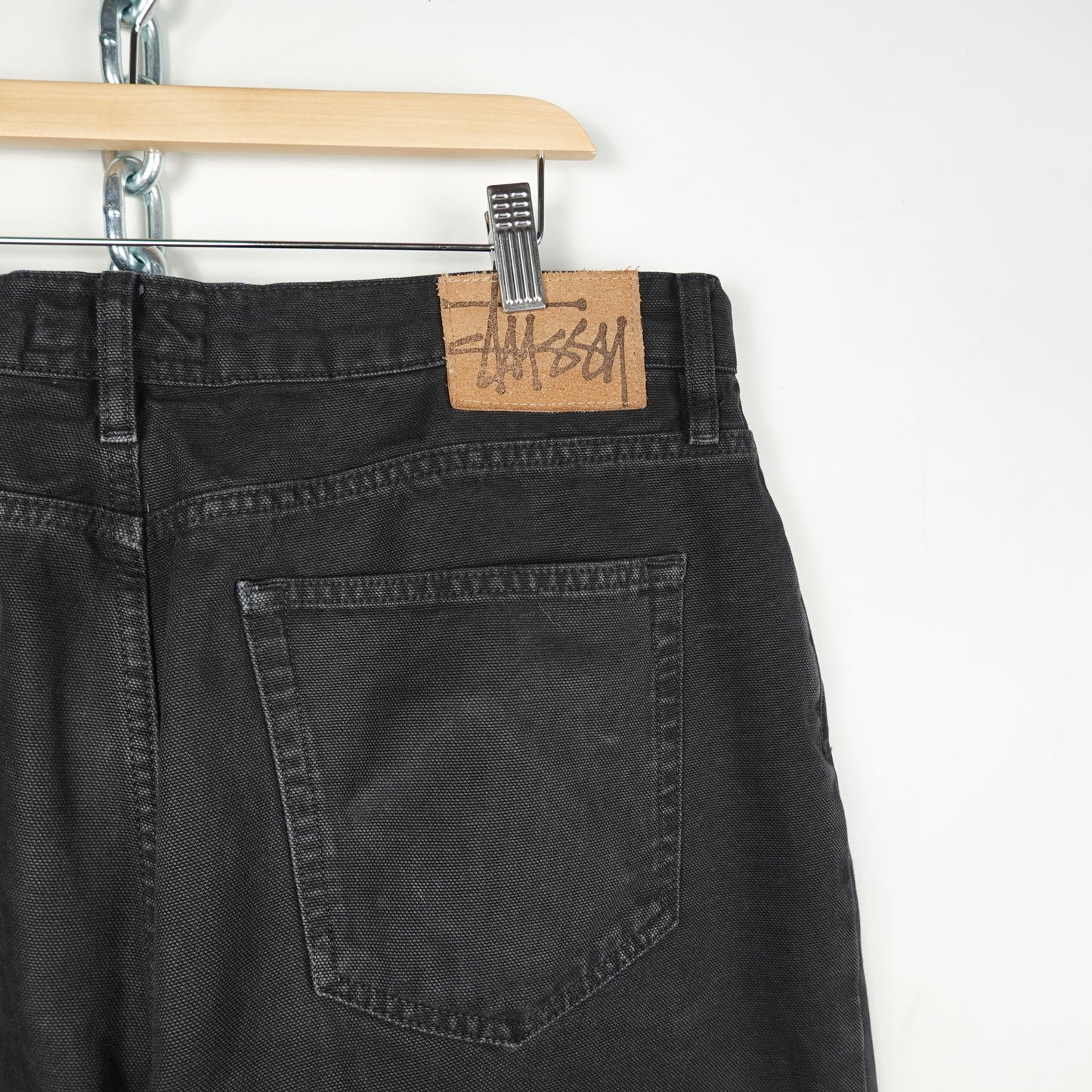 Stussy Bigol Black Jeans - Size 34
