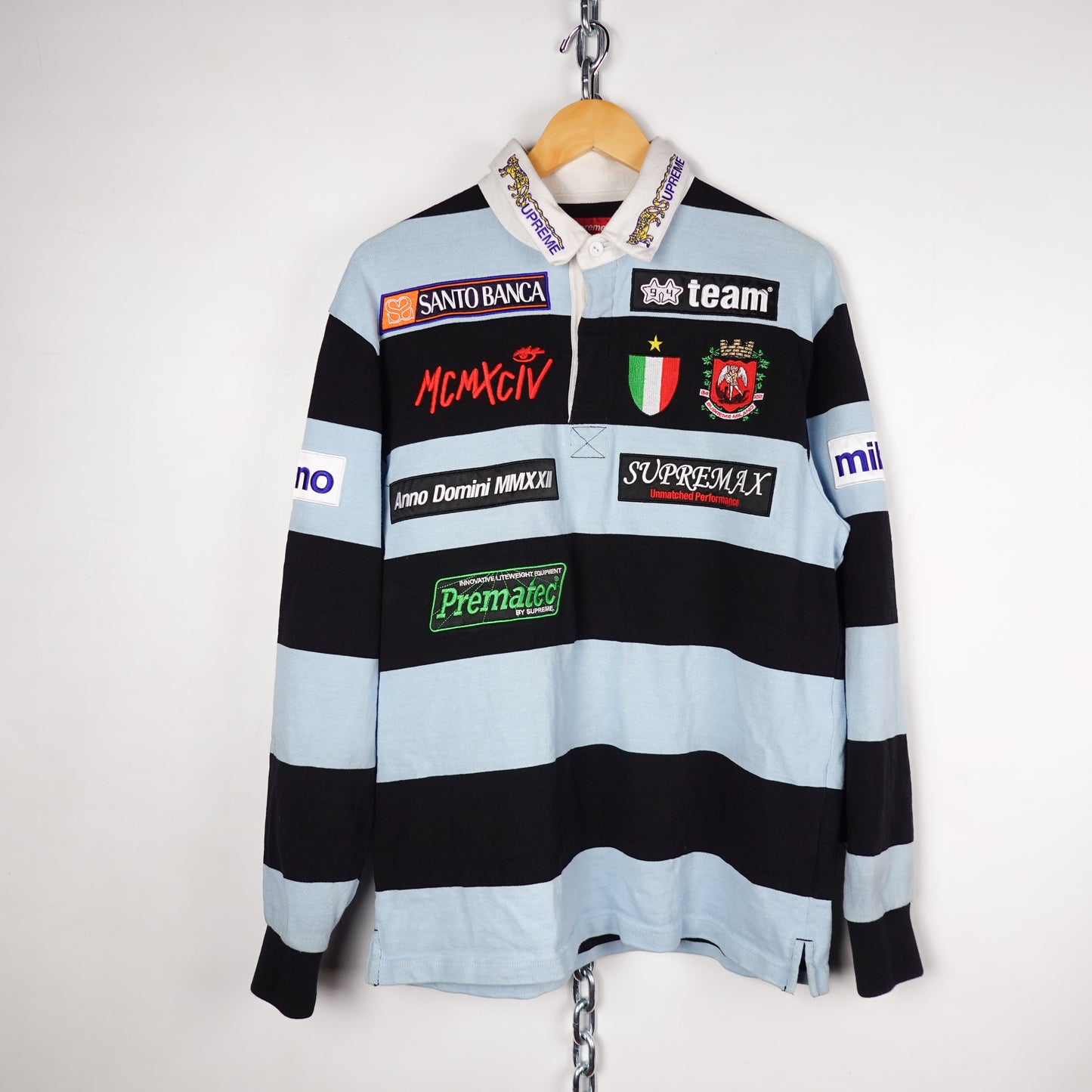 SS22 Supreme Stripped Rugby - Size M