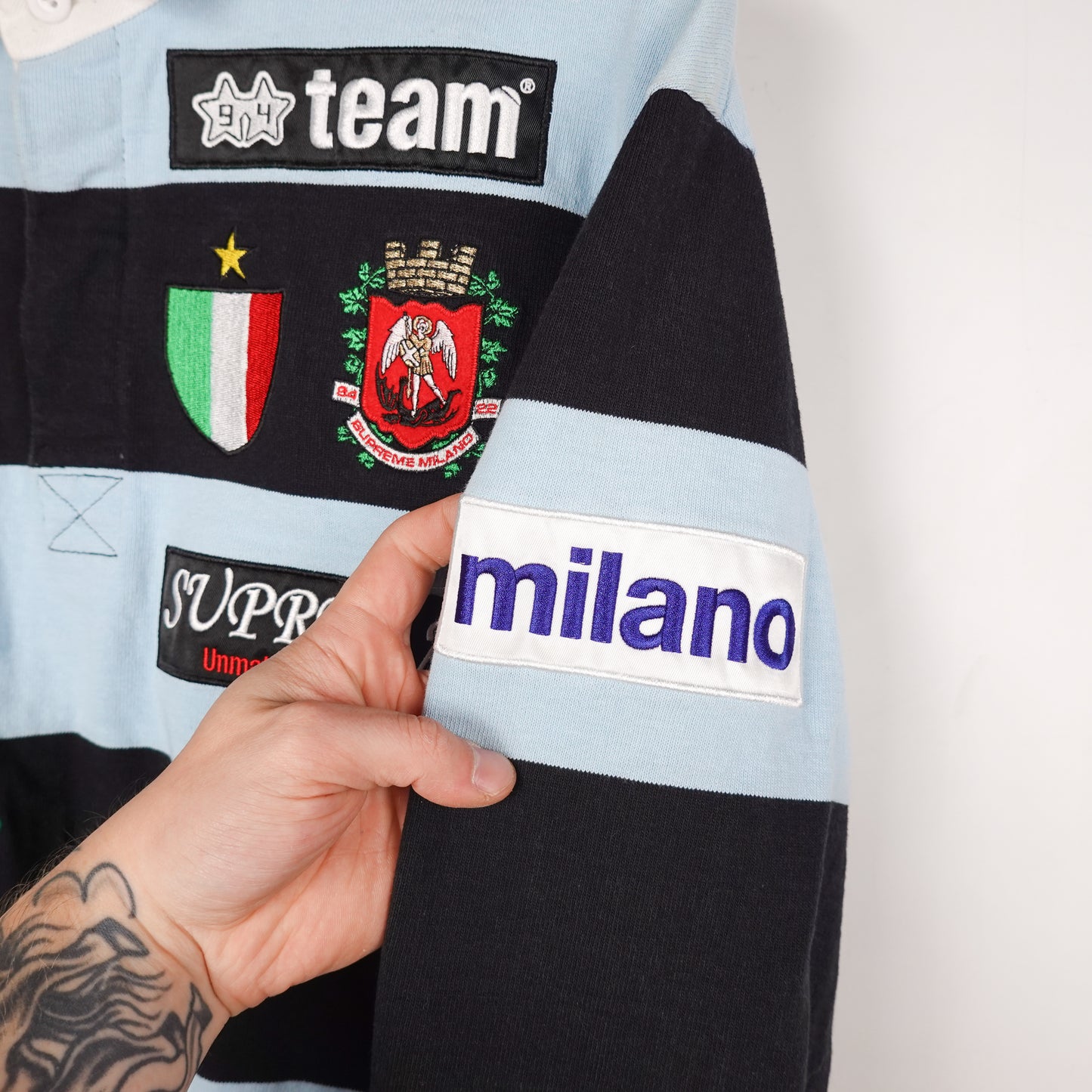 SS22 Supreme Stripped Rugby - Size M