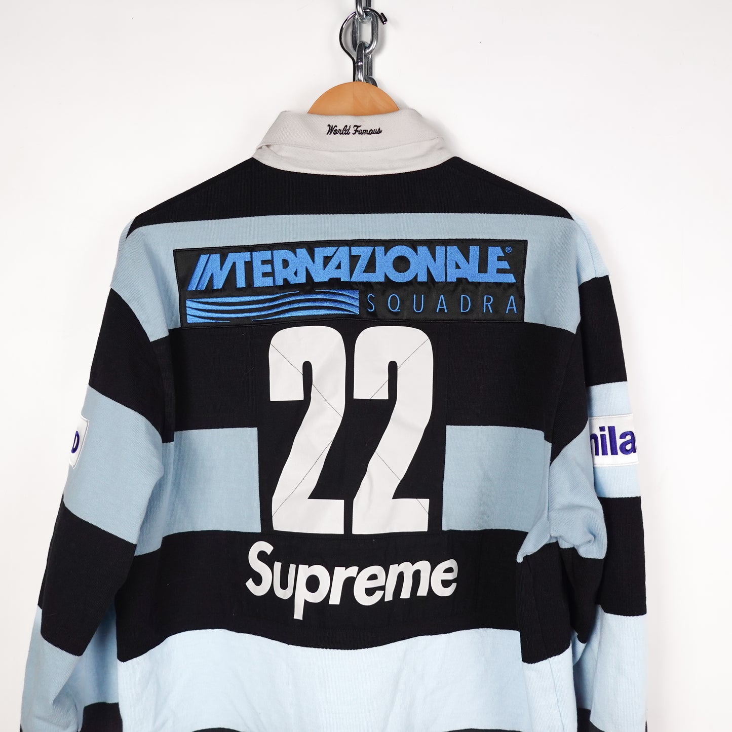 SS22 Supreme Stripped Rugby - Size M