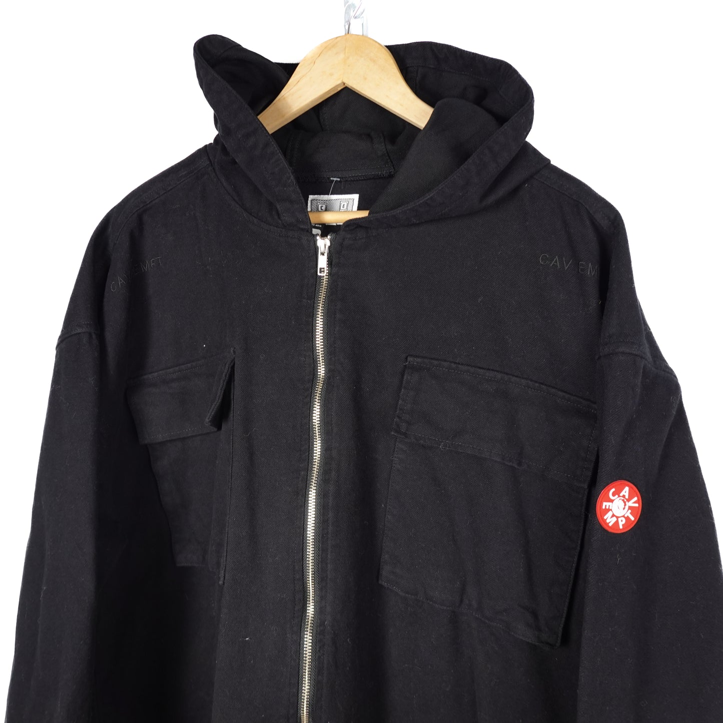 Cav Empt Hooded Zip Jacket - Size XL