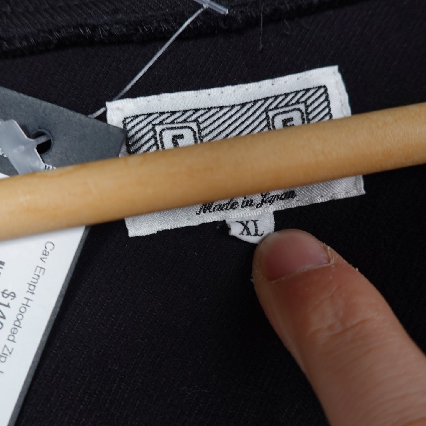 Cav Empt Hooded Zip Jacket - Size XL