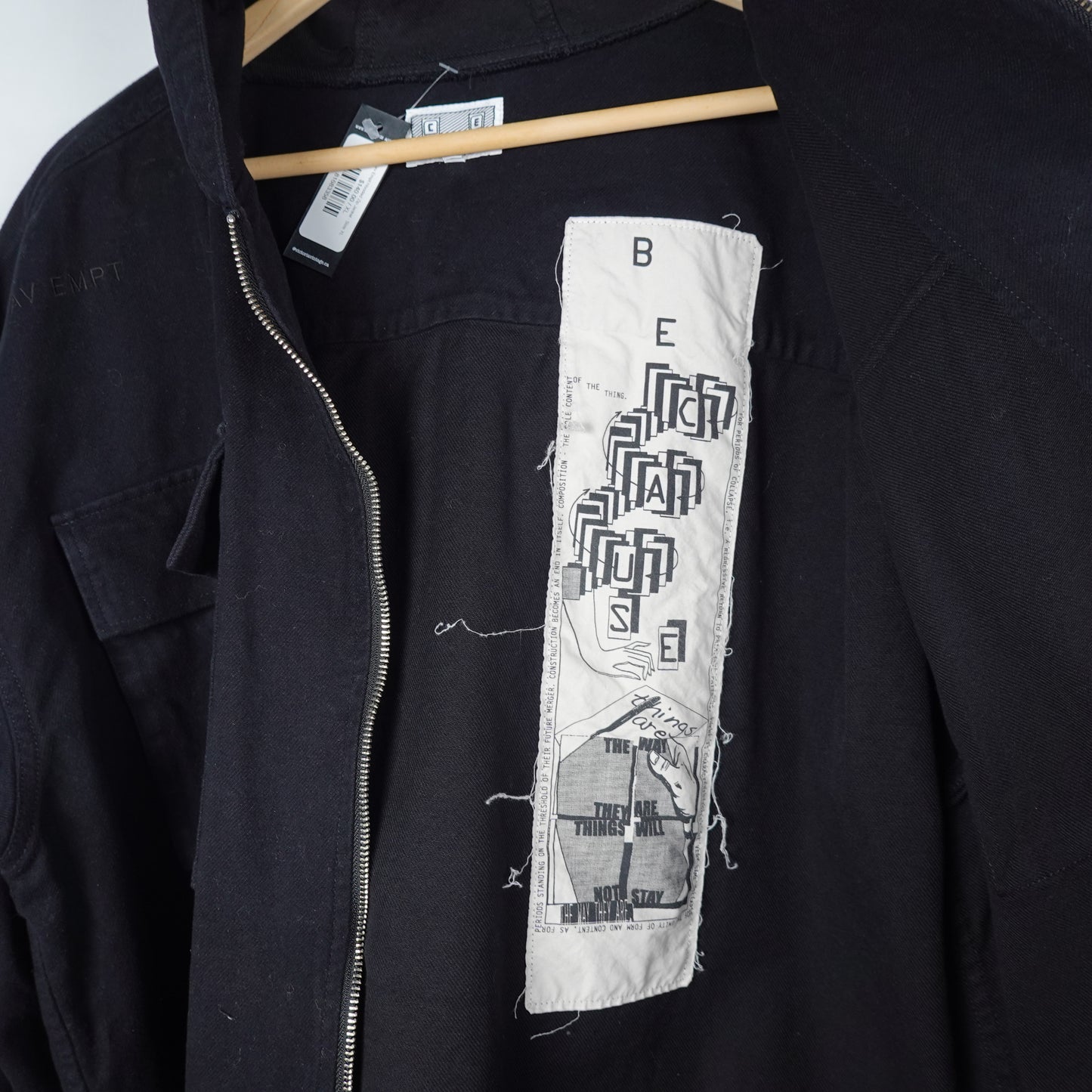 Cav Empt Hooded Zip Jacket - Size XL