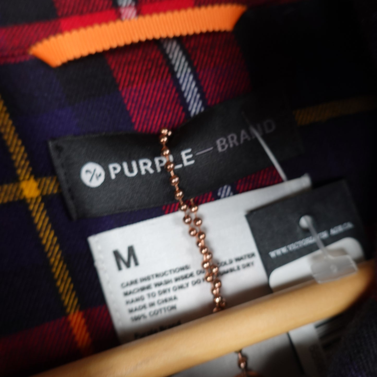 Purple Brand Quilted Flannel - Size M