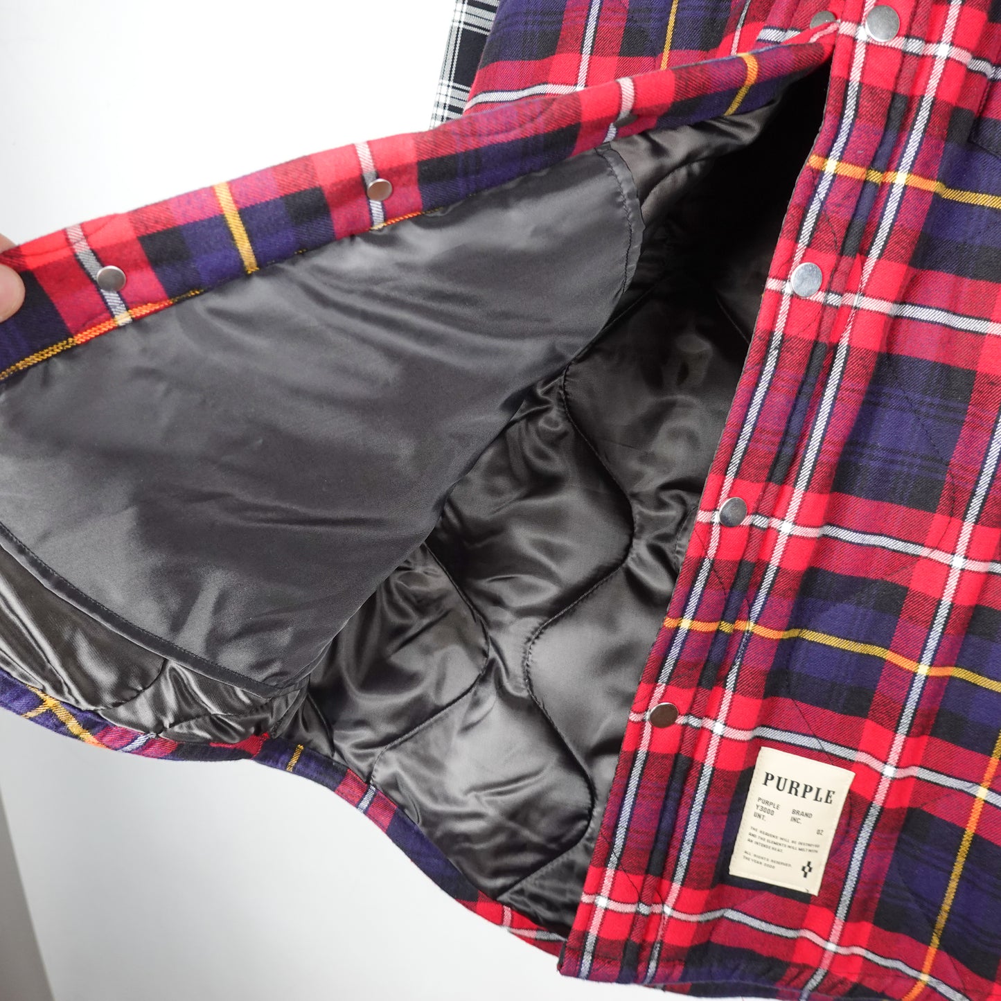 Purple Brand Quilted Flannel - Size M