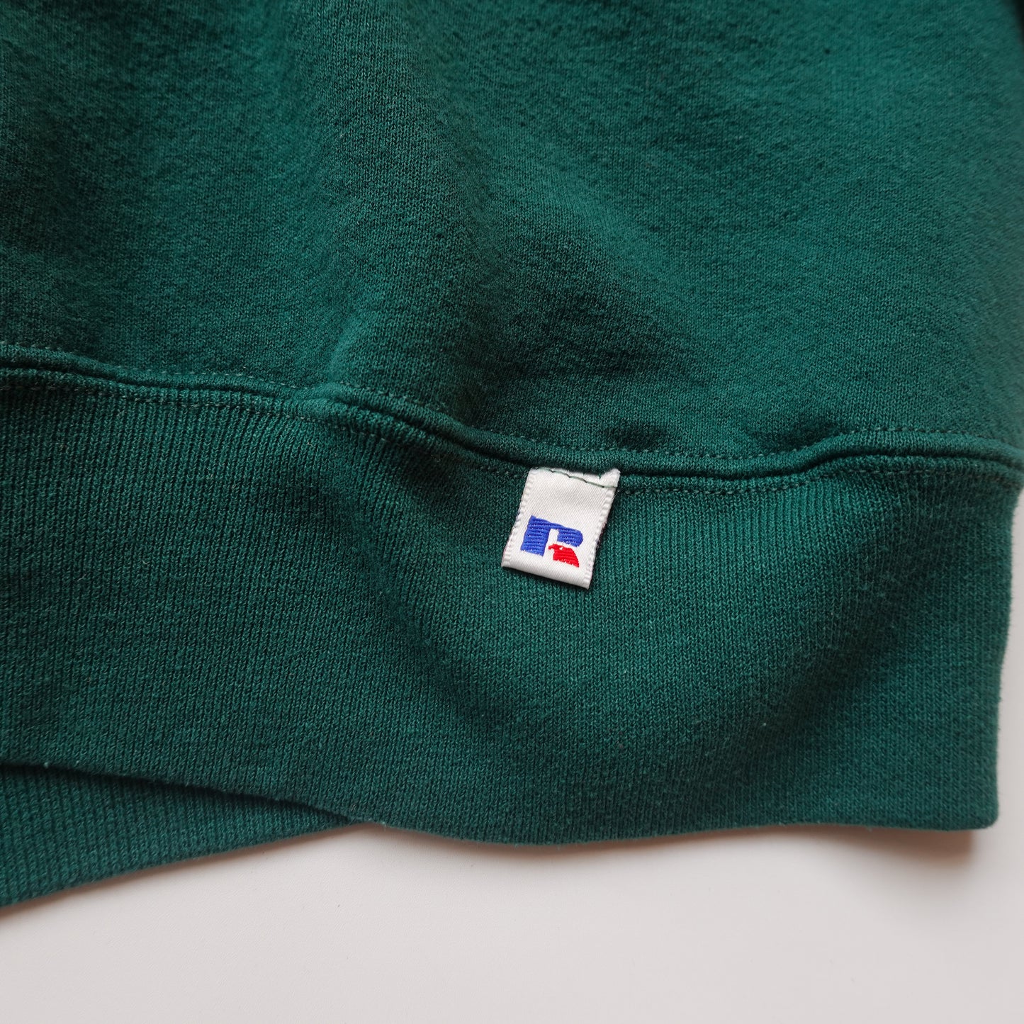 Vintage Russell Green Blank Crew - Size XXL
