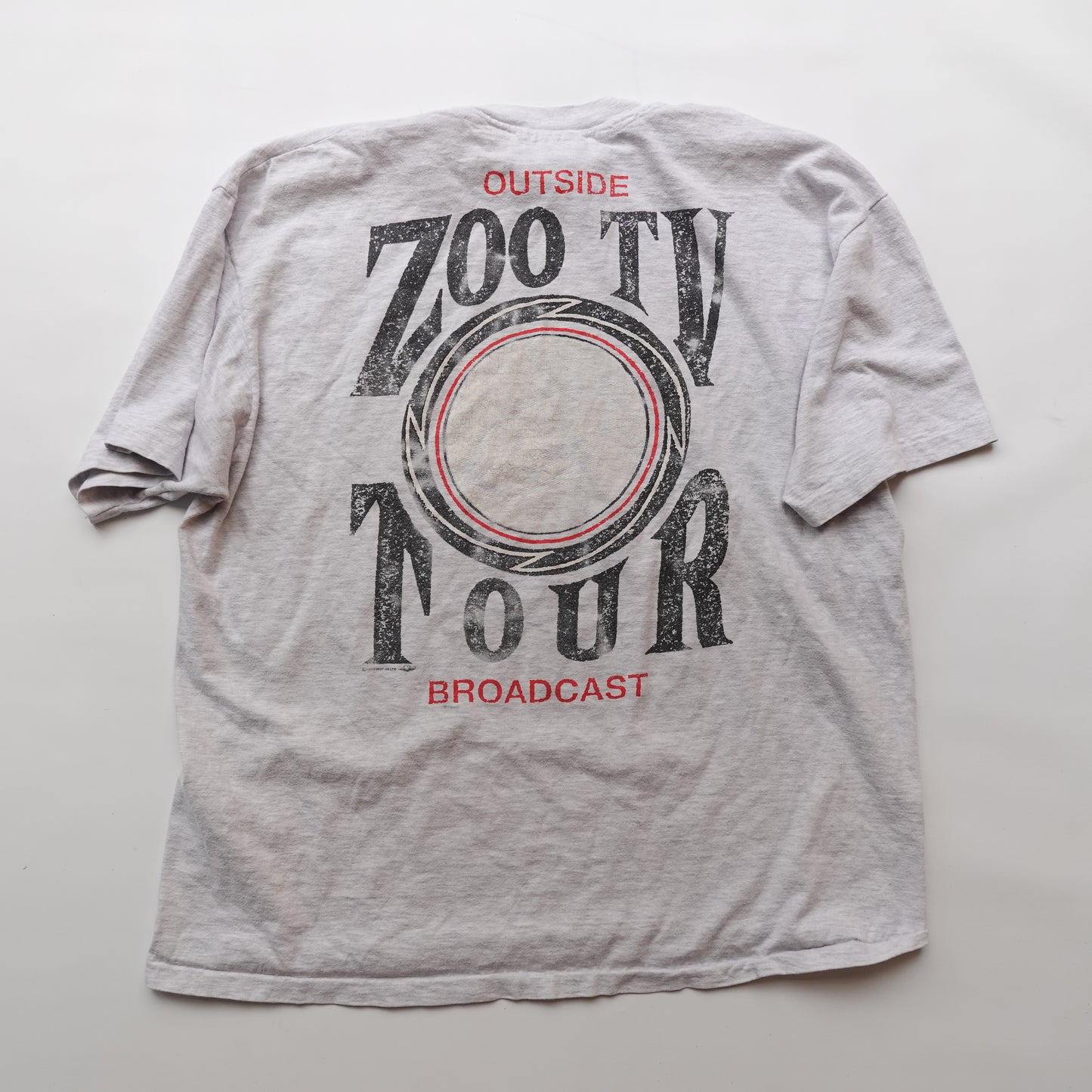 1992 U2 Zoo TV Tour Tee - Size XL