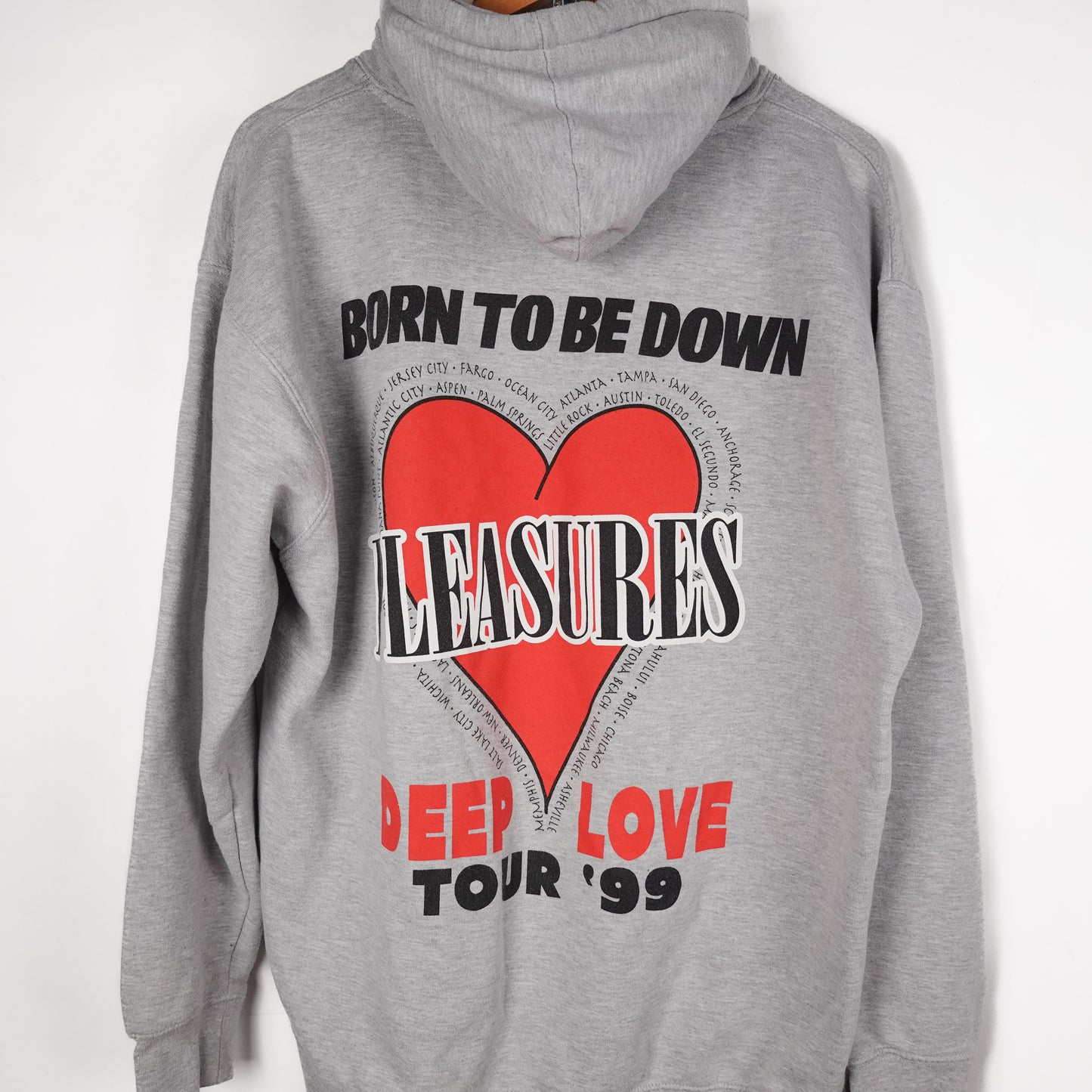 Pleasure Deep 99 Tour Hoodie - Size XL