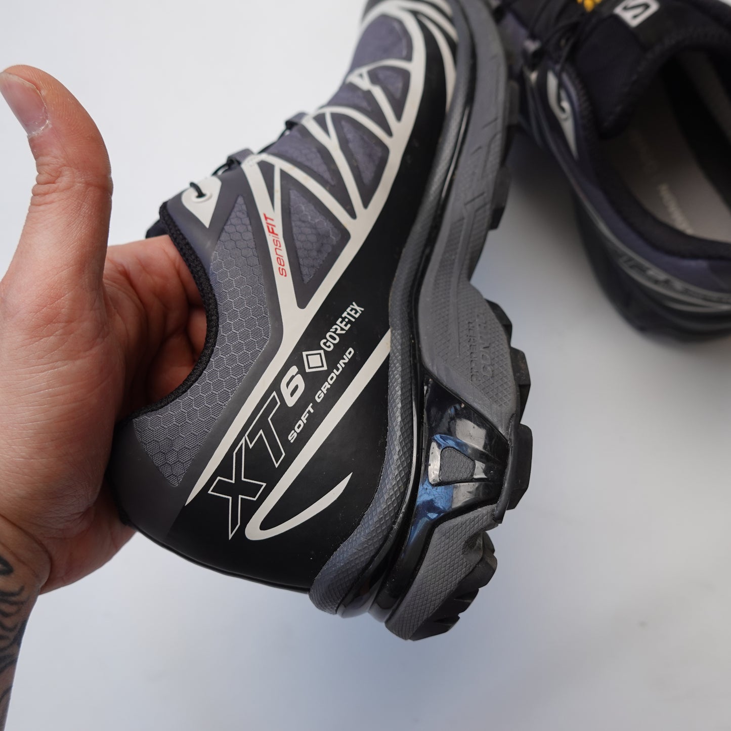 Salomon Xt-6 Grey Gortex Shoes - Size 10.5