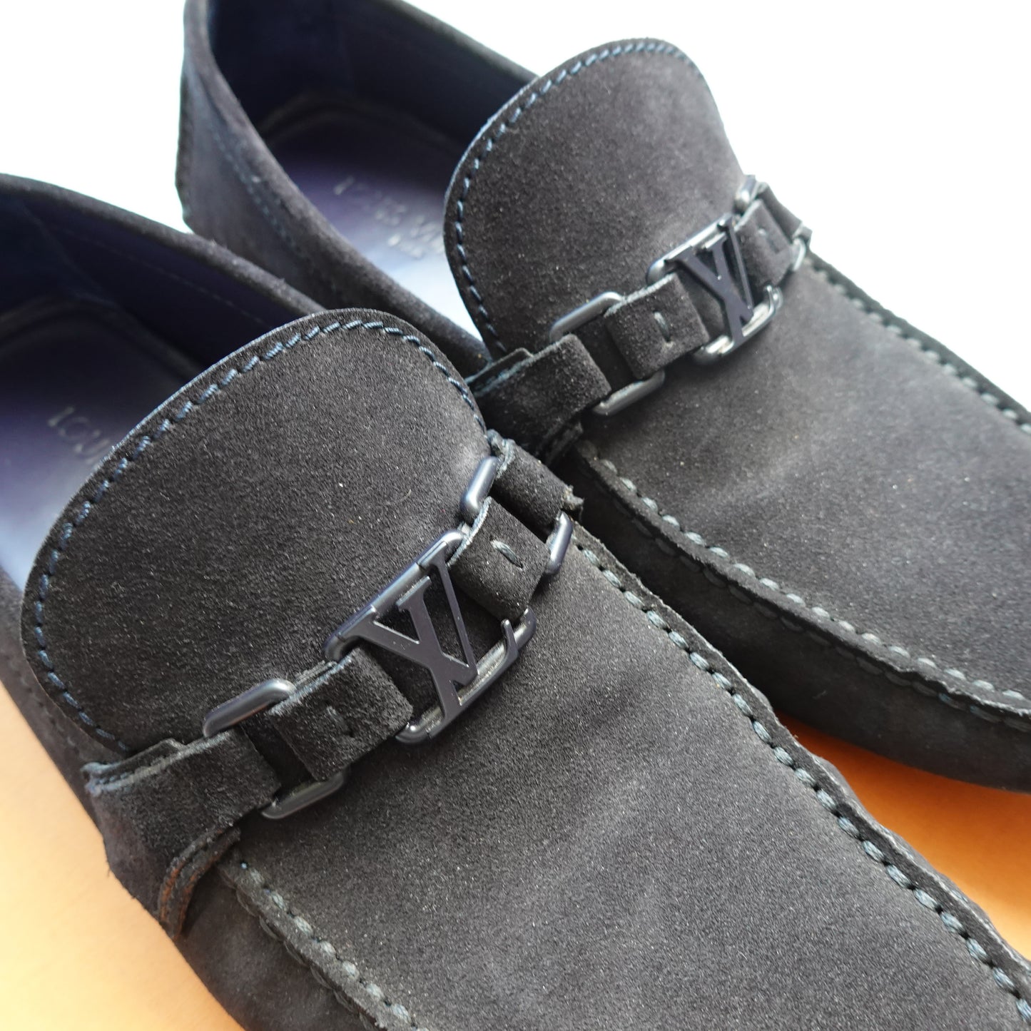 Louis Vuitton Hockenheim Mocassin Loafers - Size 11