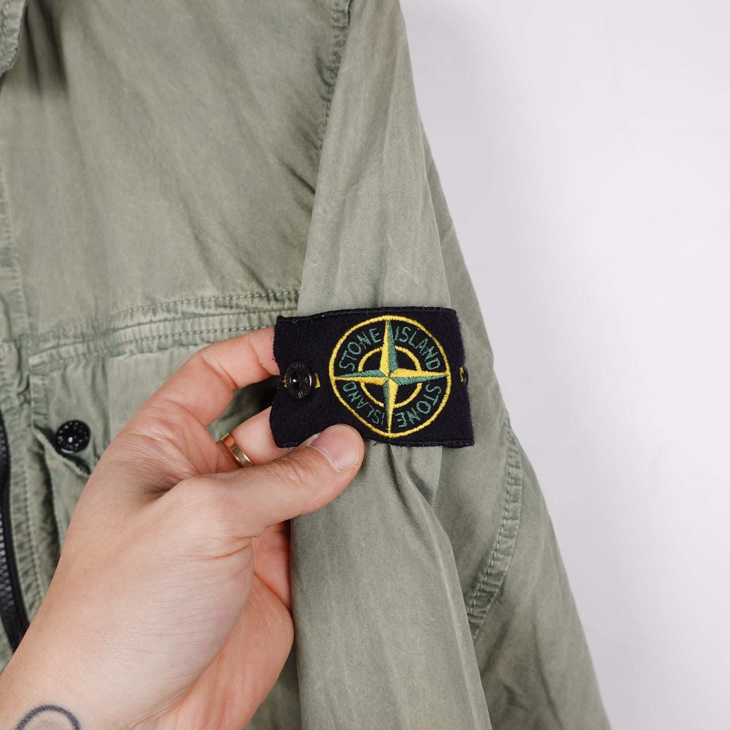 StoneI Overshirt Zip Up - Size M