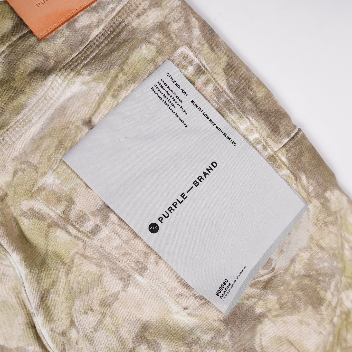 Purple Brand P001 Printed Jeans - Size 32