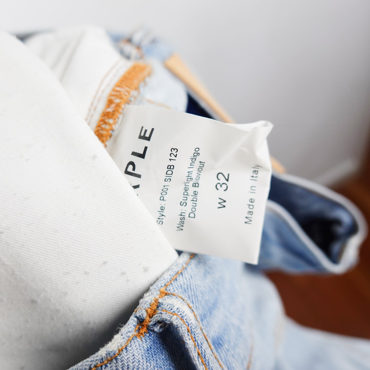 Purple Brand Made In Italy P001 Jeans - Size 32