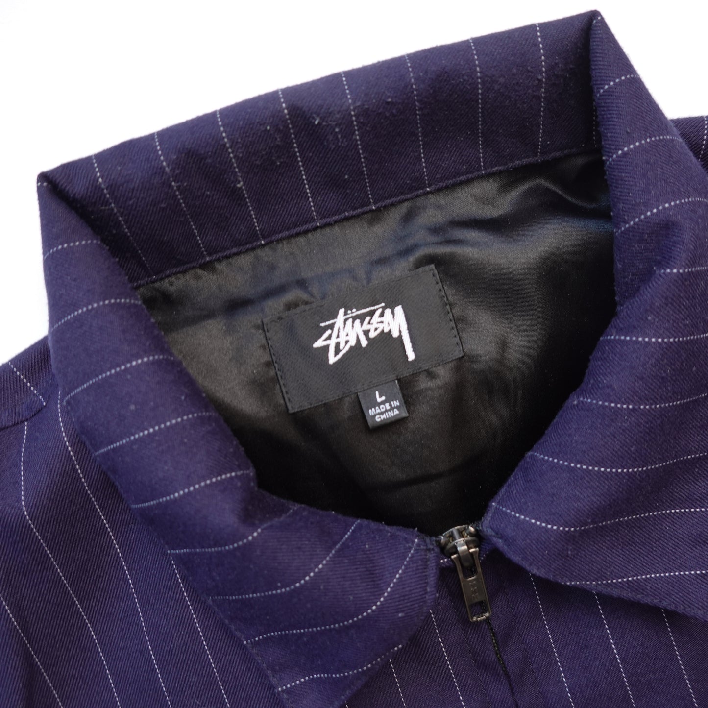 Stussy CDG Pinstripe Jacket - Size L