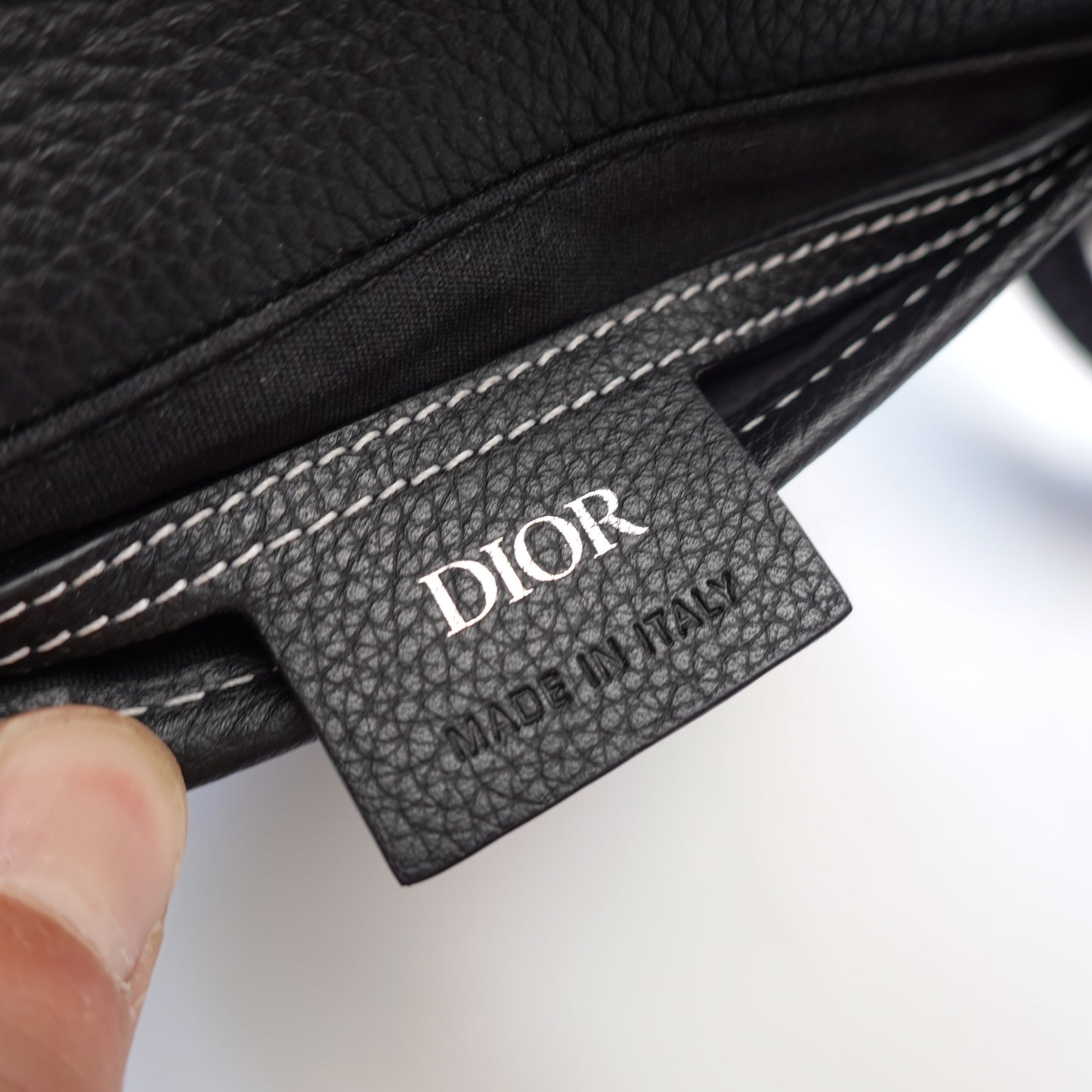 Dior Flat Saddle Messenger Bag