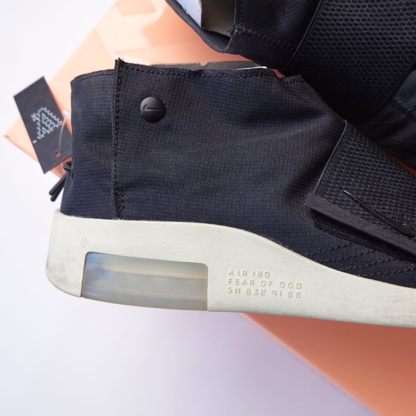 Nike Air x Fear Of God Moccasin Black - Size 10.5