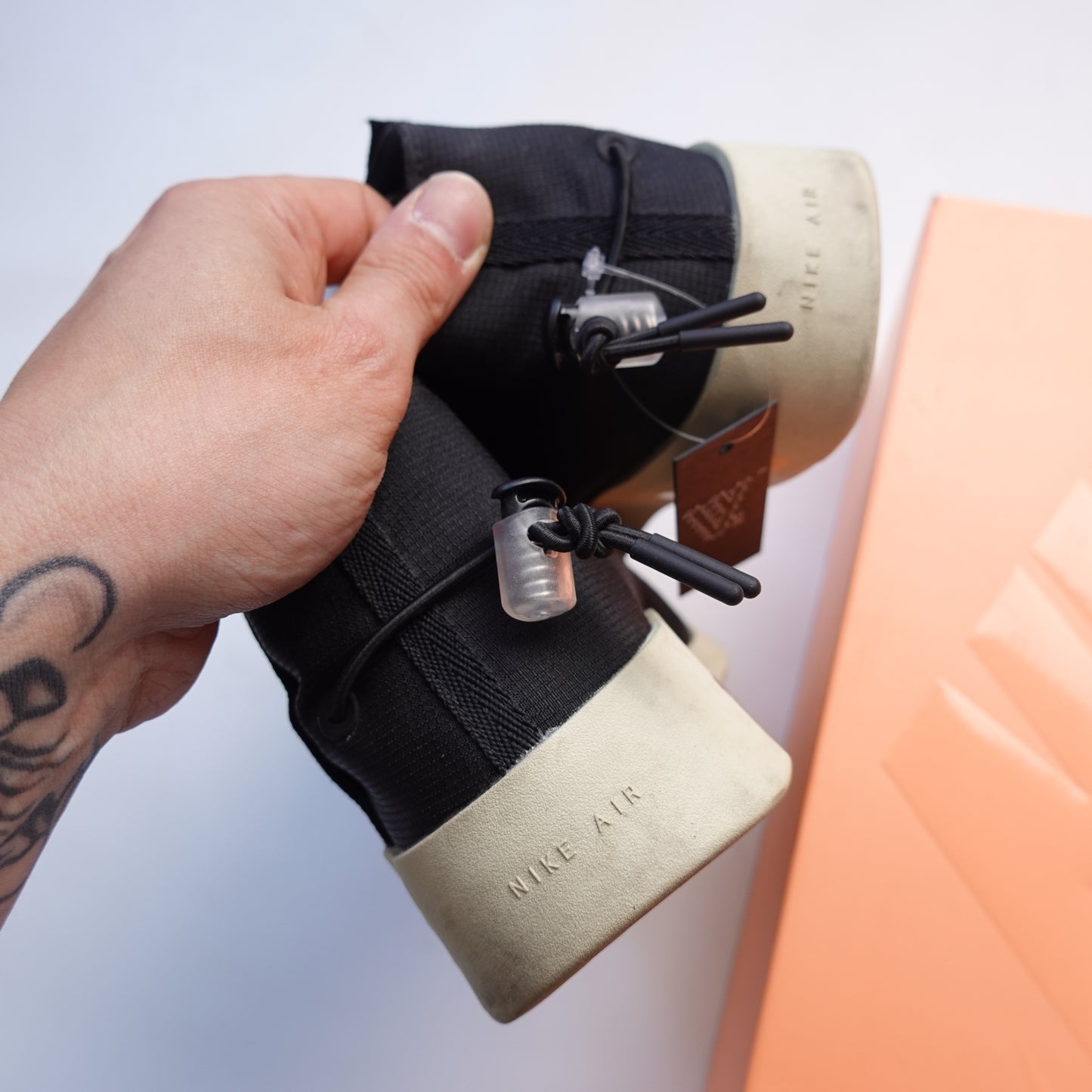 Nike Air x Fear Of God Moccasin Black - Size 10.5