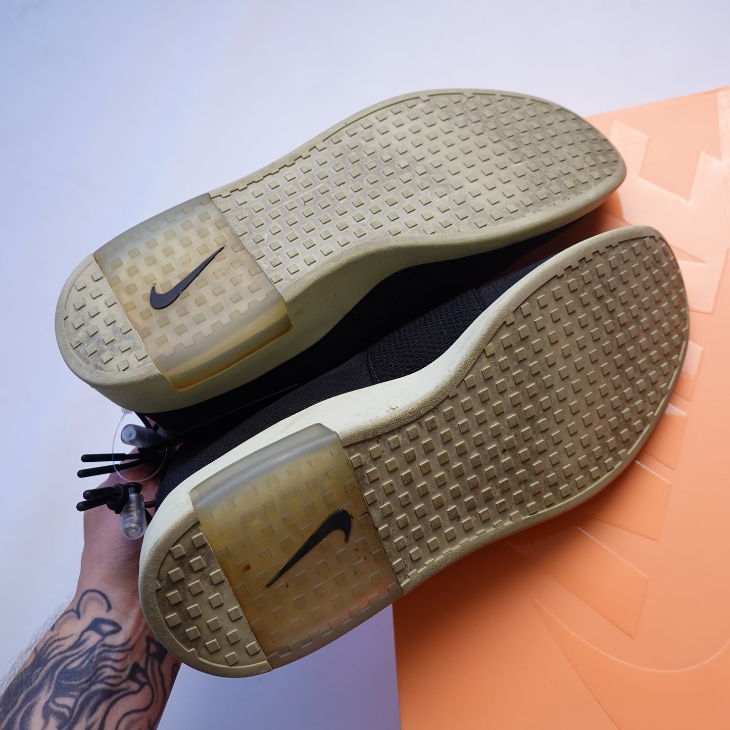 Nike Air x Fear Of God Moccasin Black - Size 10.5