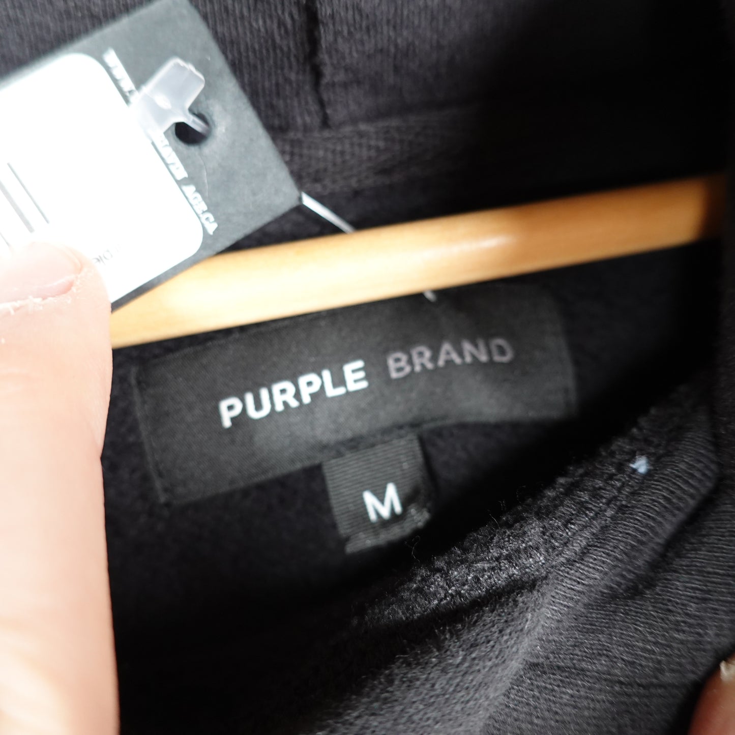 Purple Brand NYC Stack Hoodie - Size M