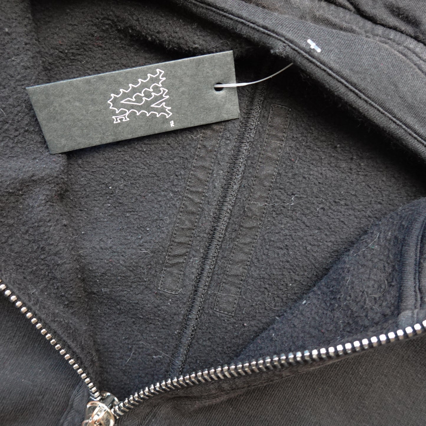 Rick Owens DS Gimp Zip Up Hoodie - Size L
